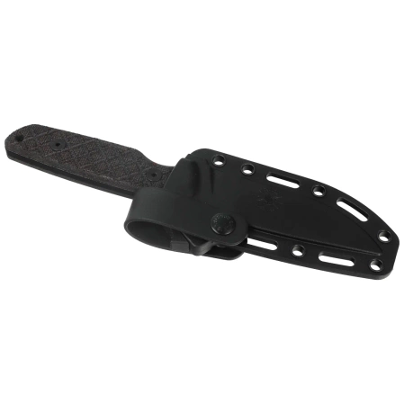 Nóż Spartan Blades Alala Black Canvas Micarta, Black 1095 Cro-Van by Curtis Iovito (SBSL004BKBK)