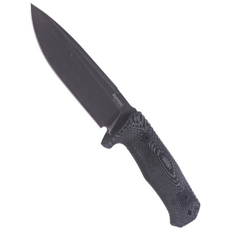 Nóż LionSteel Tactical Black Micarta, PVD / Stone Washed Niolox by Molletta (T5B MI)