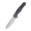 WeKnife 702XI LE No 147/150 Blue Integral Titanium/Shredded Carbon Fiber, Satin M390 (WE07B-1)