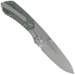 Remette RT-Meteor Knife Gray Titanium/Toxic Storm Carbon Fiber, Pearlescent M390 (RTPT-C )