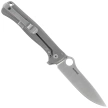 Nóż składany Spyderco Slym Titanium/Dark Matter Polar Fat Carbon, Satin M390 by Moletta (C271TIP)