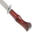 Muela Cherokee-19R Red Pakka Wood Knife, Satin X50CrMoV15