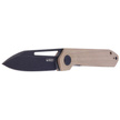 Nóż składany Kubey Royal Tan G10, Dark Stonewashed D2 by Colin Maisonpierre (KU321E)