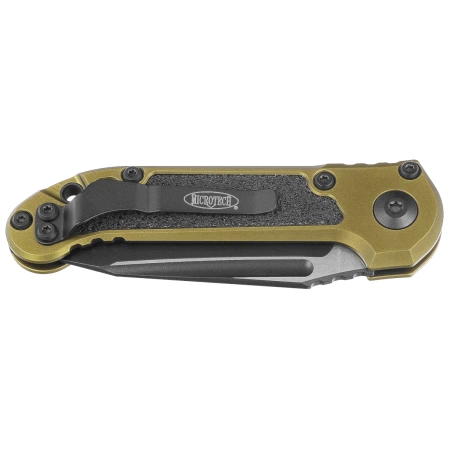Nóż automatyczny Microtech LUDT Gen III T/E OD Green Aluminium, Black M390MK by Tony Marfione (1136-1OD)