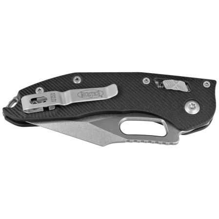 Nóż składany Microtech Stitch Ram-Lok S/E Black Fluted G10, Stonewashed P/S M390MK by Borka Blades and Tony Marfione (169RL-11FLGTBK)