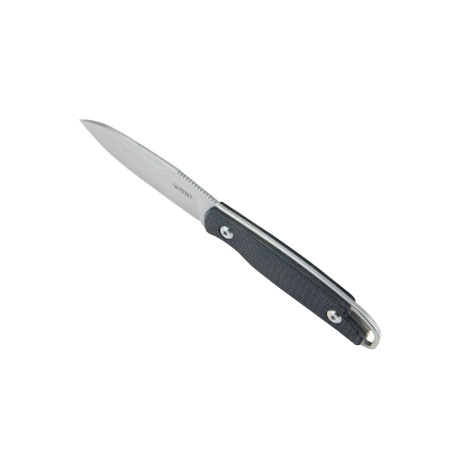 Nóż Kubey Dust Devil Black Micarta, Beadblasted 14C28N by K.C. Spiron (KU357A)