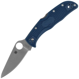 Spyderco Endela Lightweight Knife Cobalt Blue FRN, Satin CPM SPY27 by Sal Glesser(C243PCBL)