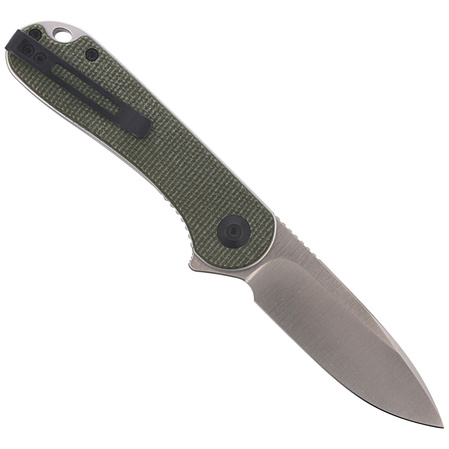 Nóż CIVIVI Elementum Flipper Dark Green Micarta, Satin Finish (C907T)