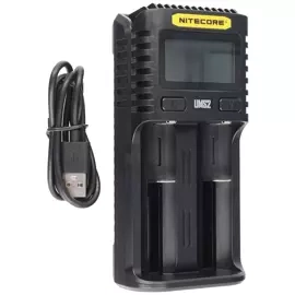 Nitecore UMS2 Dual-Slot USB Fast Charger (UMS2)