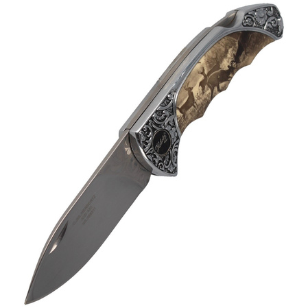 Nóż myśliwski motyw jelenia Herbertz Solingen Plastic/Stainless, Mirror (ART000400 - 588511)