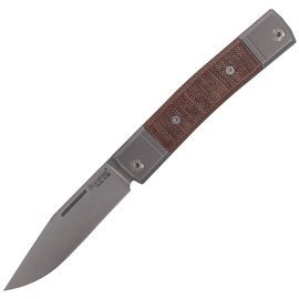 Nóż LionSteel bestMAN Natural Micarta, Clip Blade (BM1 CVN)