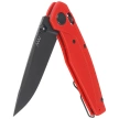 ANV A100 BB Knife Red GRN, Black DLC Sleipner (ANVA100-021)