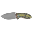Remette RT-Cool Whale Knife Black / Green G10, Sandblasted 14C28N (RTCL-G1)