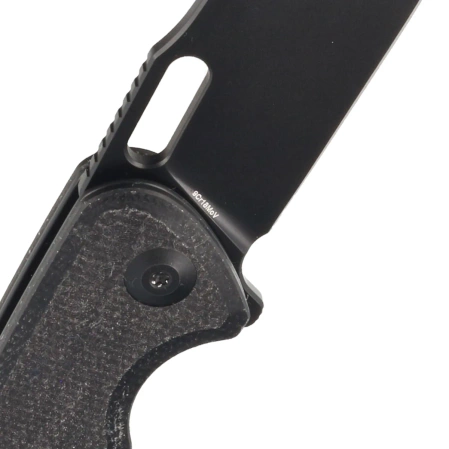 Nóż składany Sencut Vesperon Black Canvas Micarta, Black 9Cr18MoV (S20065-3)