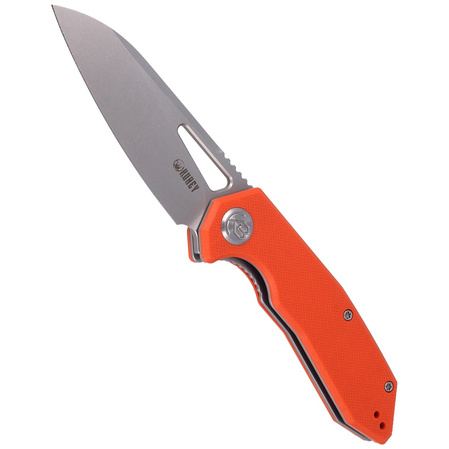 Nóż Kubey Knife New Vagrant Orange G10, Sandblast AUS-10 (KU291D)