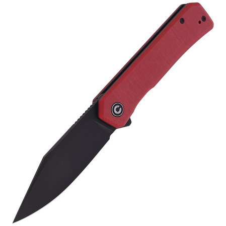 Nóż CIVIVI Relic Burgundy G10, Black Stonewashed Nitro-V (C20077B-2)