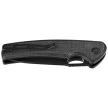 Sencut Black Vesperon Black Canvas Micarta, Black 9Cr18MoV (S20065-3)