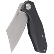 Nóż Kubey Knife Echo, Black G10, Bead Blasted D2 (KU329A)