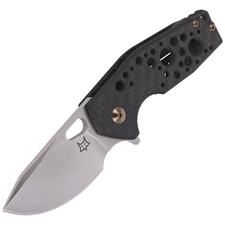Nóż FOX Suru Carbon Fiber Frame Lock, Satin by Jesper Voxnæs (FX-526 CF)