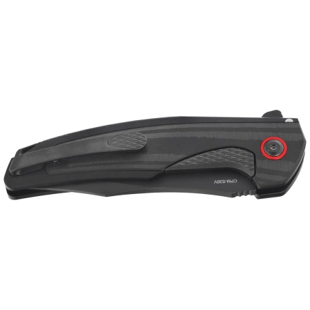 Nóż składany Reate Jack Jr. Black Aluminium, Black DLC S30V (Jack Jr. BKAL DLC RDAL)