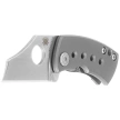Nóż składany Spyderco McBee Gray Titanium, Stonewashed CTS XHP by Jonathan McNees (C236TIP)