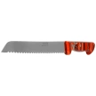 MAM Bread Kitchen Knife Red Metakrilat, Serrated Stainless Steel (4340)
