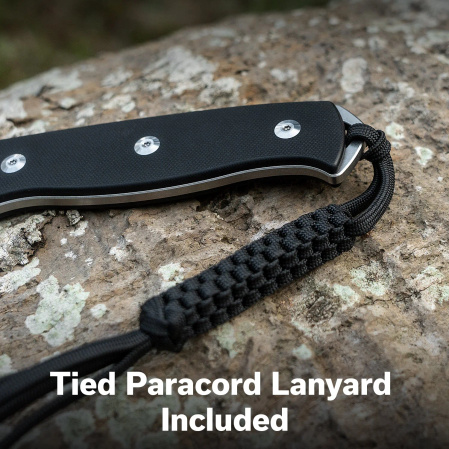 Sencut Toxodon Knife Black G10, Stonewashed 9Cr18MoV (S24036-1)