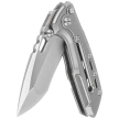 Reate T1000-V2 Titanium Bead Blasted Knife, Stonewashed/Satin M390 by Alvin Lee