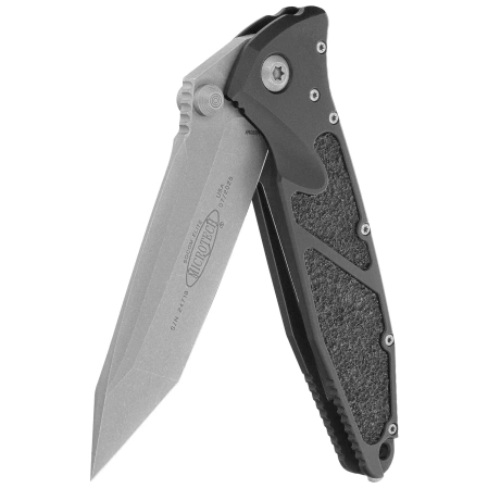 Nóż składany Microtech Socom Elite T/E-M Black Aluminum/3M, Apocalyptic M390 by Tony Marfione (161-10AP)