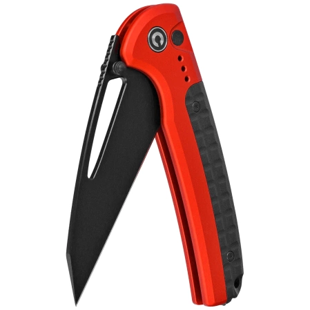 Nóż składany Civivi Sentinel Strike Red Aluminium / Black FRN, Black K110 (C22025B-1)