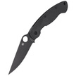 Spyderco Military G-10 Black/Black Blade Knife (C36GPBK)