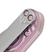 Bestech Mothus Purple Titanium, Satin by Hand M390 by Kombou Knife (BT2206E)