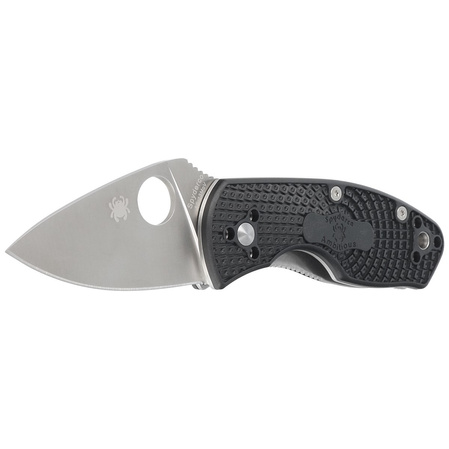 Spyderco Ambitious Black FRN, Plain 8Cr13MoV (C148PBK)