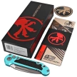 Microtech LUDT Gen III S/E Automatic Knife Turquoise Aluminum, Apocalyptic M390MK by Tony Marfione (1135-10APTQ)