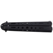 Nóż składany motylek Böker Magnum Balisong All Black (06EX402)