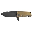 Medford Knife Proxima Bronze/PVD Black Titanium, Black PVD S45VN by Greg Medford