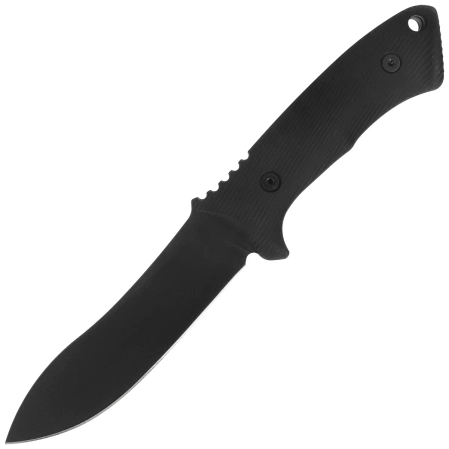 Spartan Blades Harsey Nessmuk Knife Black Polymer, Black 1095 Cro-Van by William W. Harsey (SBSL005BK)