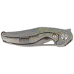 Bestech The Reticulan Neck Knife Grey/Colorful Titanium, Stonewashed/Satin CPM S35VN by Elijah Isham (BT1810E)