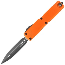 Nóż automatyczny OTF Microtech Ultratech Gen IV D/E Orange Aluminium, Black M390MK by Tony Marfione (11224-1OR)
