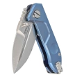 Nóż składany Extrema Ratio Frame Rock Blue Titanium, Satin N690 (04.1000.0456/SAT/BLU)