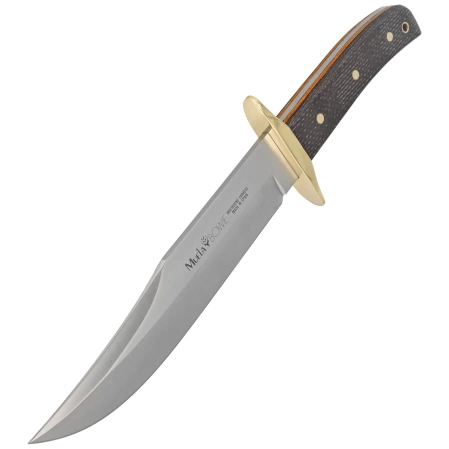 Muela BW-Classic-19M Brown Jute Micarta Knife, Satin X50CrMoV15
