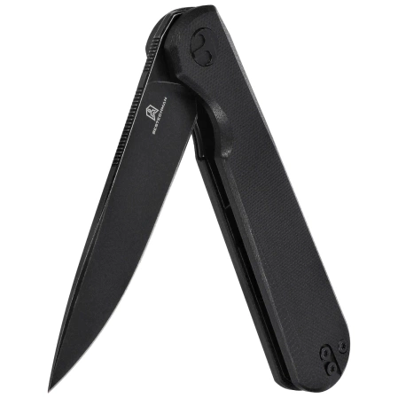 Nóż składany Bestechman Flick Black G10, Black Stonewashed D2 by Ostap Hel (BMK13H)