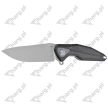 RikeKnife Tulay Integral Black G10/Carbon Fiber, Satin 154CM (RK-TULAY-B/CF)