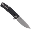 Nóż składany LionSteel Myto Black Aluminium, Stonewashed M390 by Molletta (MT01A BS)