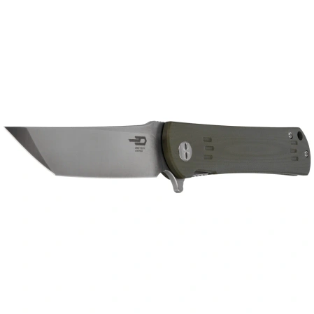 Nóż składany Bestech Kendo Army Green G10, Stonewashed / Satin D2 (BG06B-1)