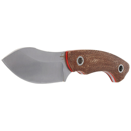 Nóż Böker Plus Nessmi Pro Brown Micarta by Jesper Voxnæs (02BO018)