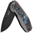LionSteel Nano Knife Nebula Fat Carbon, Old Black MagnaCut (NA01 NB)