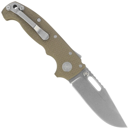 Nóż składany Demko AD20S Clip Point OD Green G10, Stonewashed MagnaCut by Andrew Demko (MGAD20S-MAG-ODG10-CP)