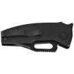Demko Nano-Shark Stealth CP Knife Black Aluminum, Black DLC CPM 20CV by Andrew Demko (NANO-20CV-Black ALUM-CP)