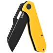 Nóż składany Kubey Atlas Yellow G10, Blackwashed 14C28N by Jelly Jerry (KU328E)